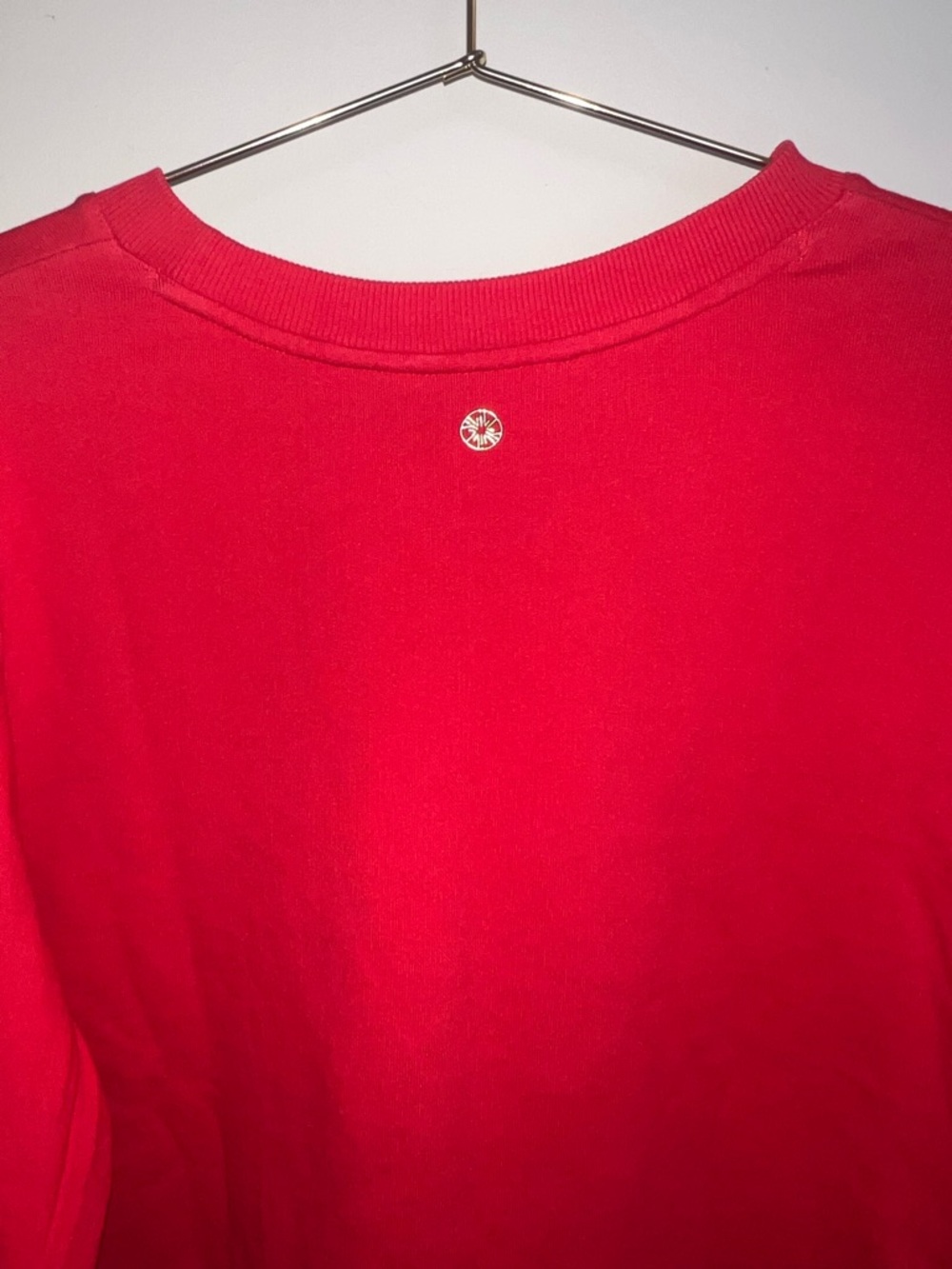 Lilly Pulitzer Cheers Pearl Beaded Crewneck Sweatshirt Red Size Medium - Picture 9 of 12